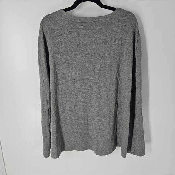 Kal Rieman Heather Grey Cape Sweatshirt S - Picture 8 of 10